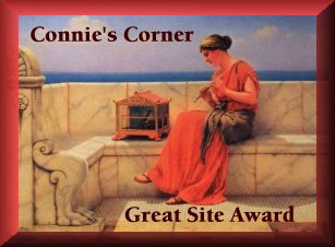 Connie's Corner Great Site Award 17.5KB